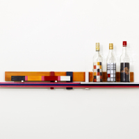 Atlantic Connection photo© Aatjan Renders | 2014 | Geverfd hout, fles, papier