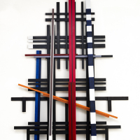 VOICES OF BABEL | 2014 | Verf, hout